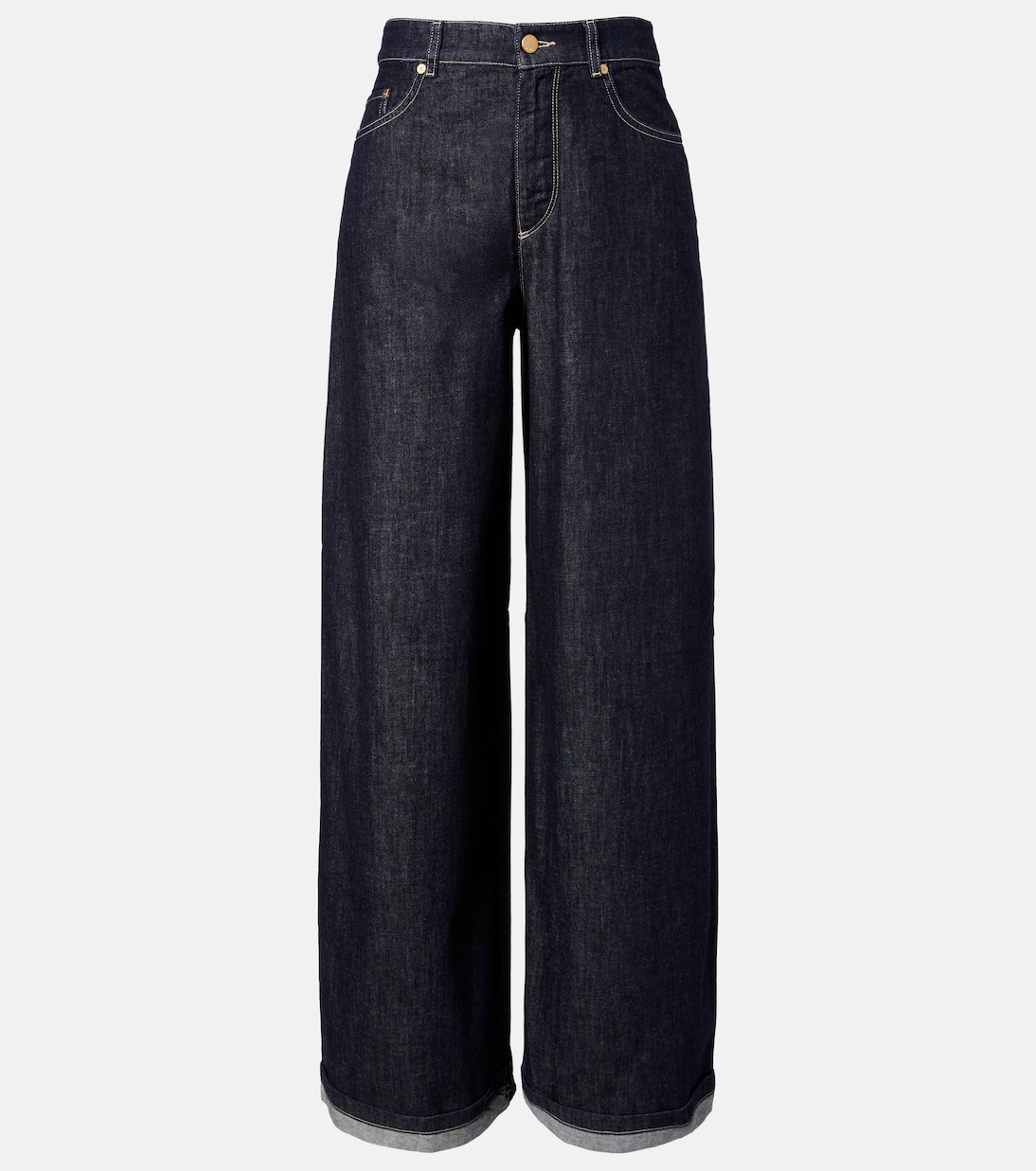 Wide-Leg Jeans