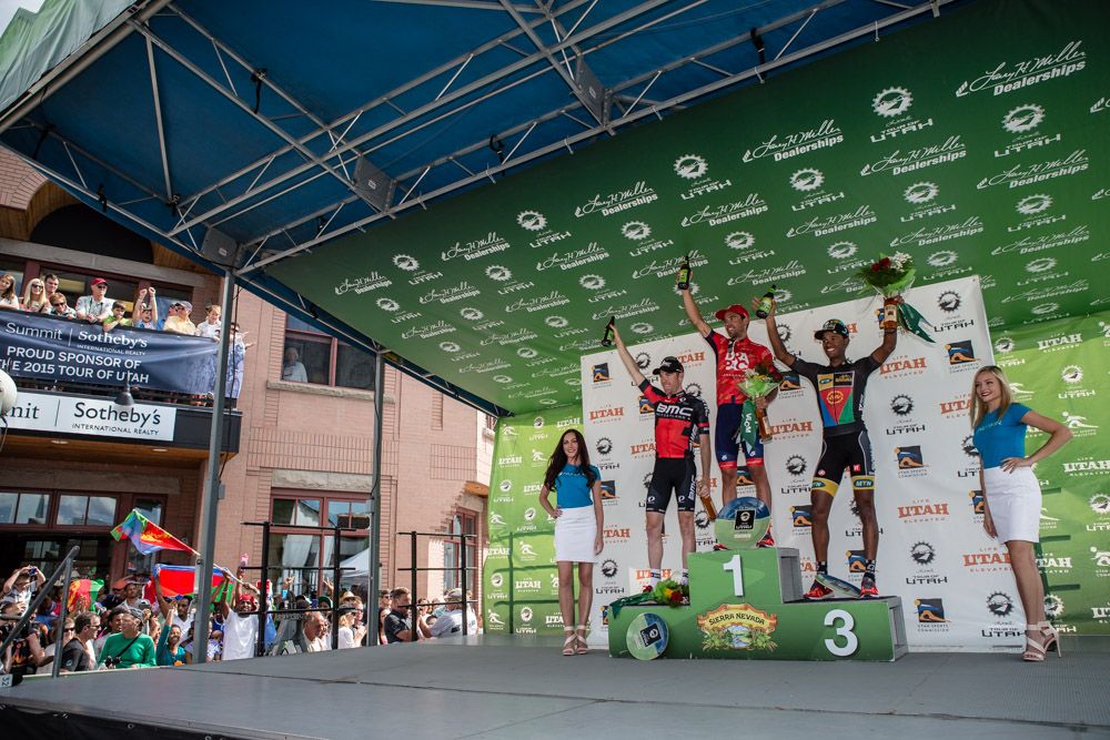The top three for the final stage