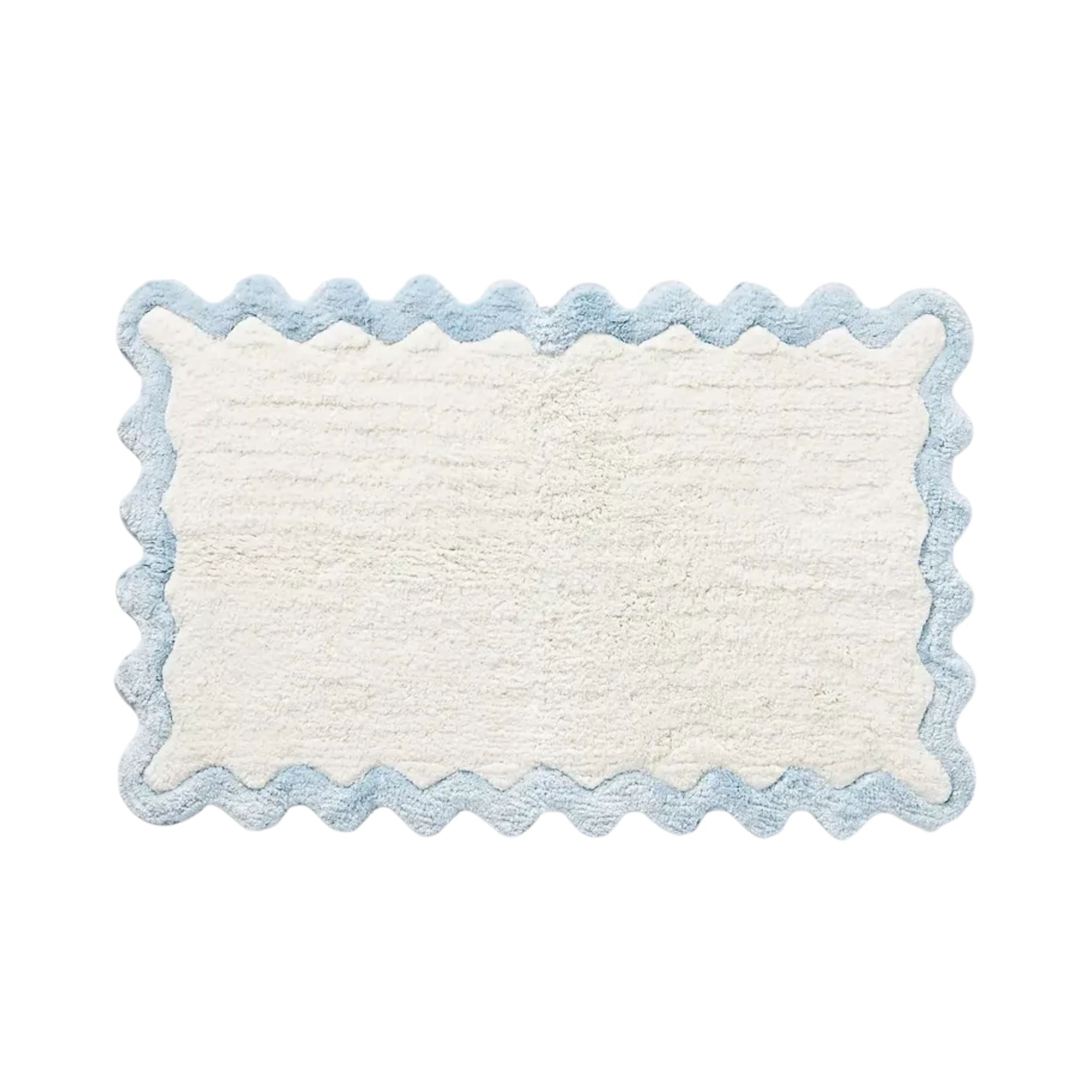 Anthropologie, Ernestine Scalloped Bath Mat