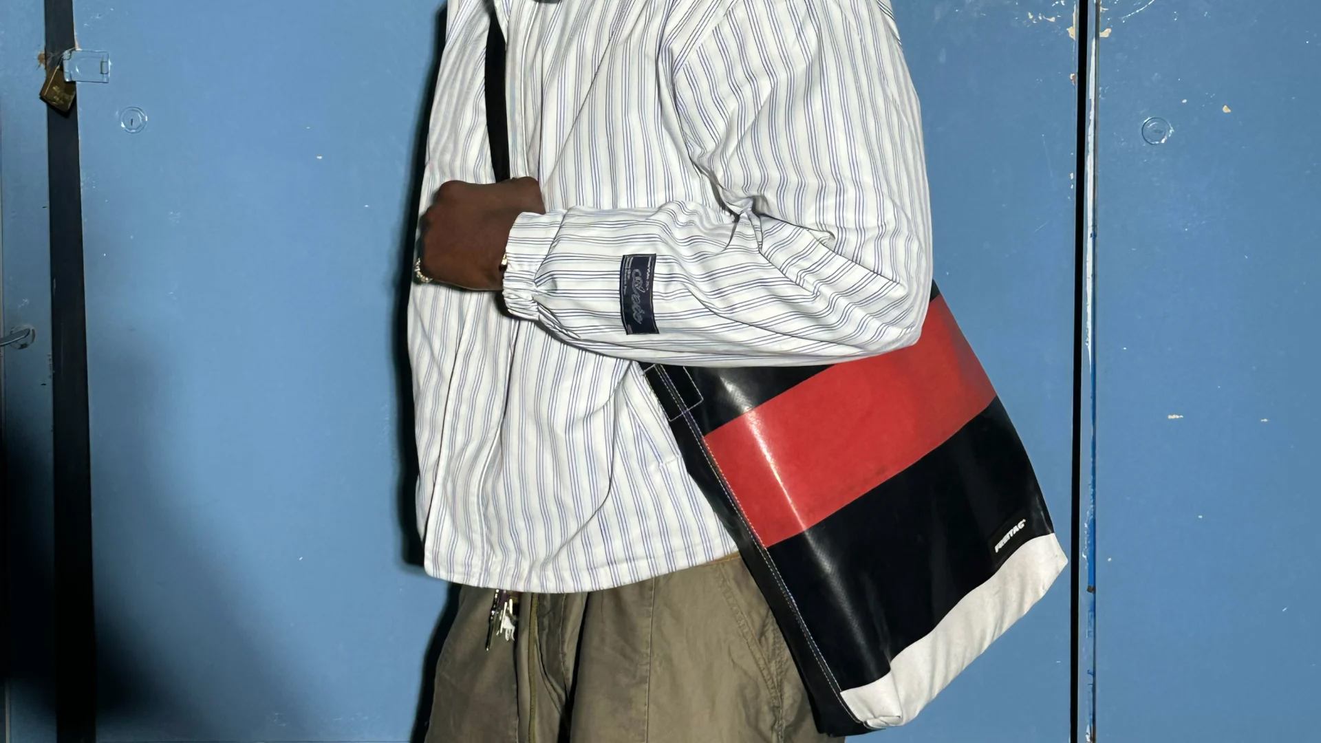FREITAG bag in use