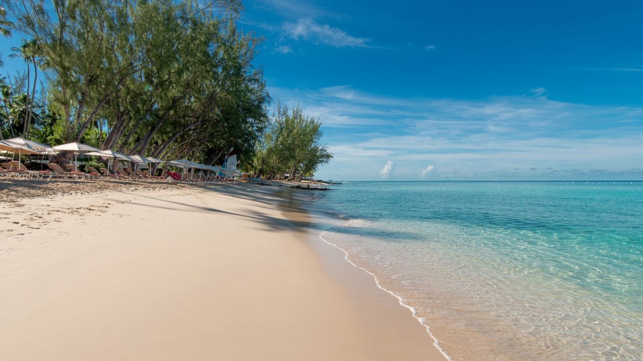 Beautiful sandy beach