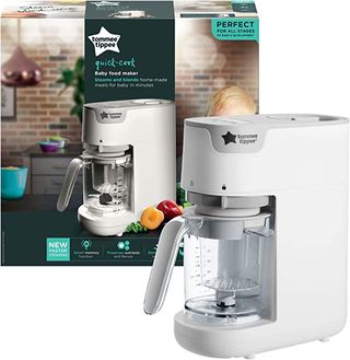 The Tommee Tippee Quick Cook Baby Food Steamer and Blender
