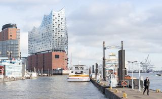 The Elbphilharmonie can be found in Hamburg’s HafenCity, the industrial port area of the city.