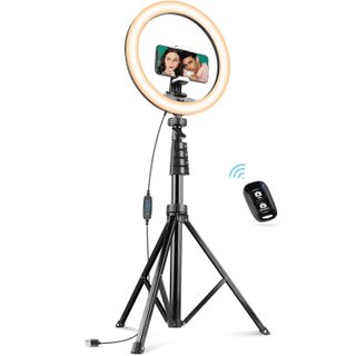 UBeesize 12-inch RGB Ring Light with Tripod Stand