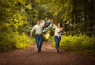 Family and baby photography is a growing area. Many families are looking for natural-looking, informal shots rather than the formal posed studio work of the past