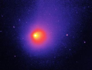 The Spitzer Space Telescope observes Comet 29P/Schwassmann-Wachmann as it undergoes an explosive outflow.