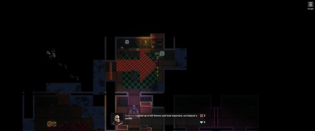 Spirited Thief, a pixel art stealth game