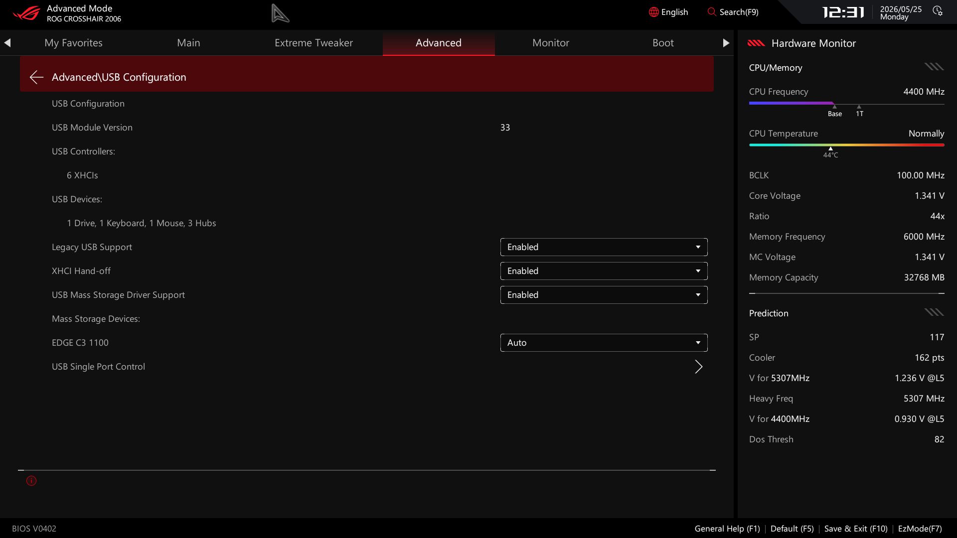 Asus ROG Crosshair 2006 - BIOS