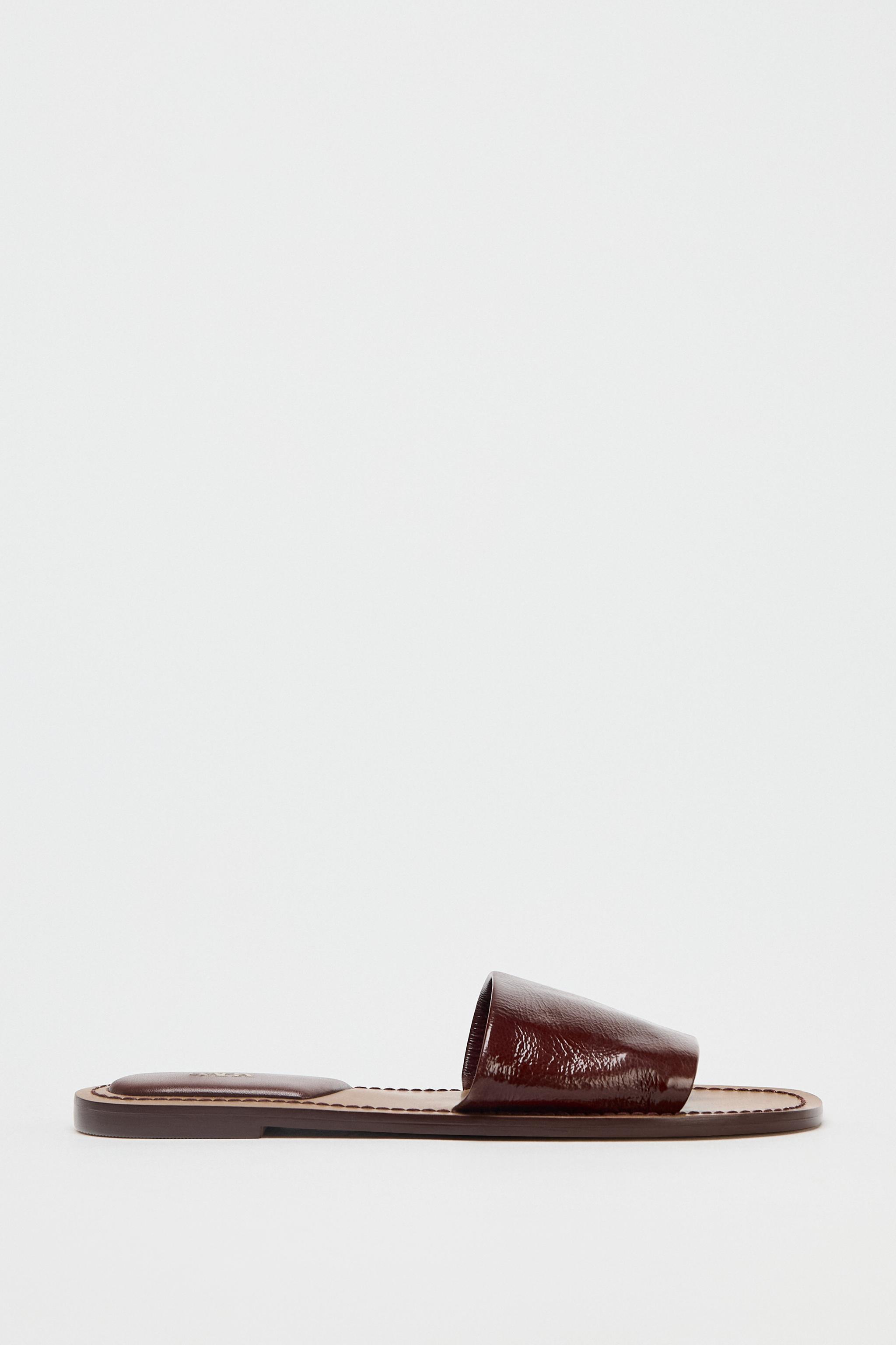 Soft Leather Slides