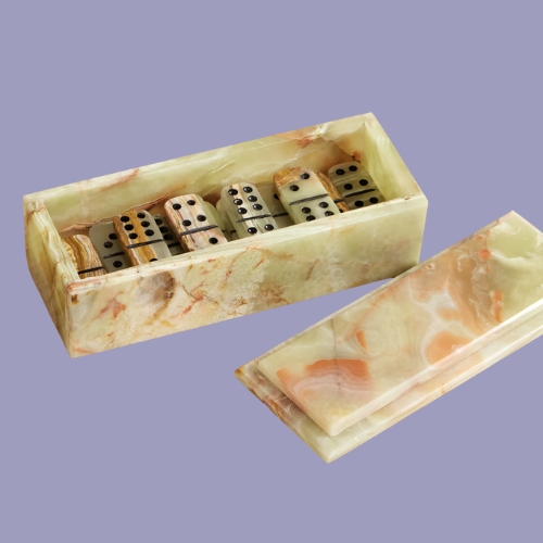 JIA JIA, Onyx Domino Set