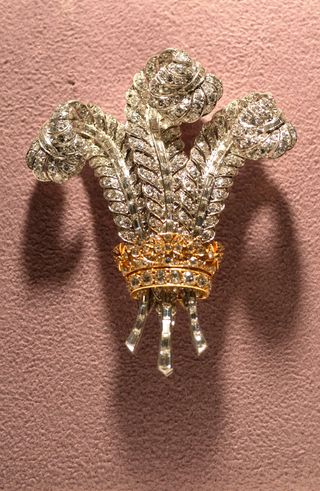 The Prince of Wales brooch once owned by Elizabeth Taylor and Wallis Simpson