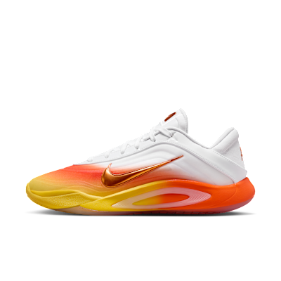 A&#039;one &amp;quot;candy Corn Queen&amp;quot; A&#039;ja Wilson Basketball Shoes - White/chrome Yellow/safety Orange - Size 5