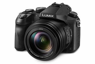 Panasonic FZ2500 camera on a white background