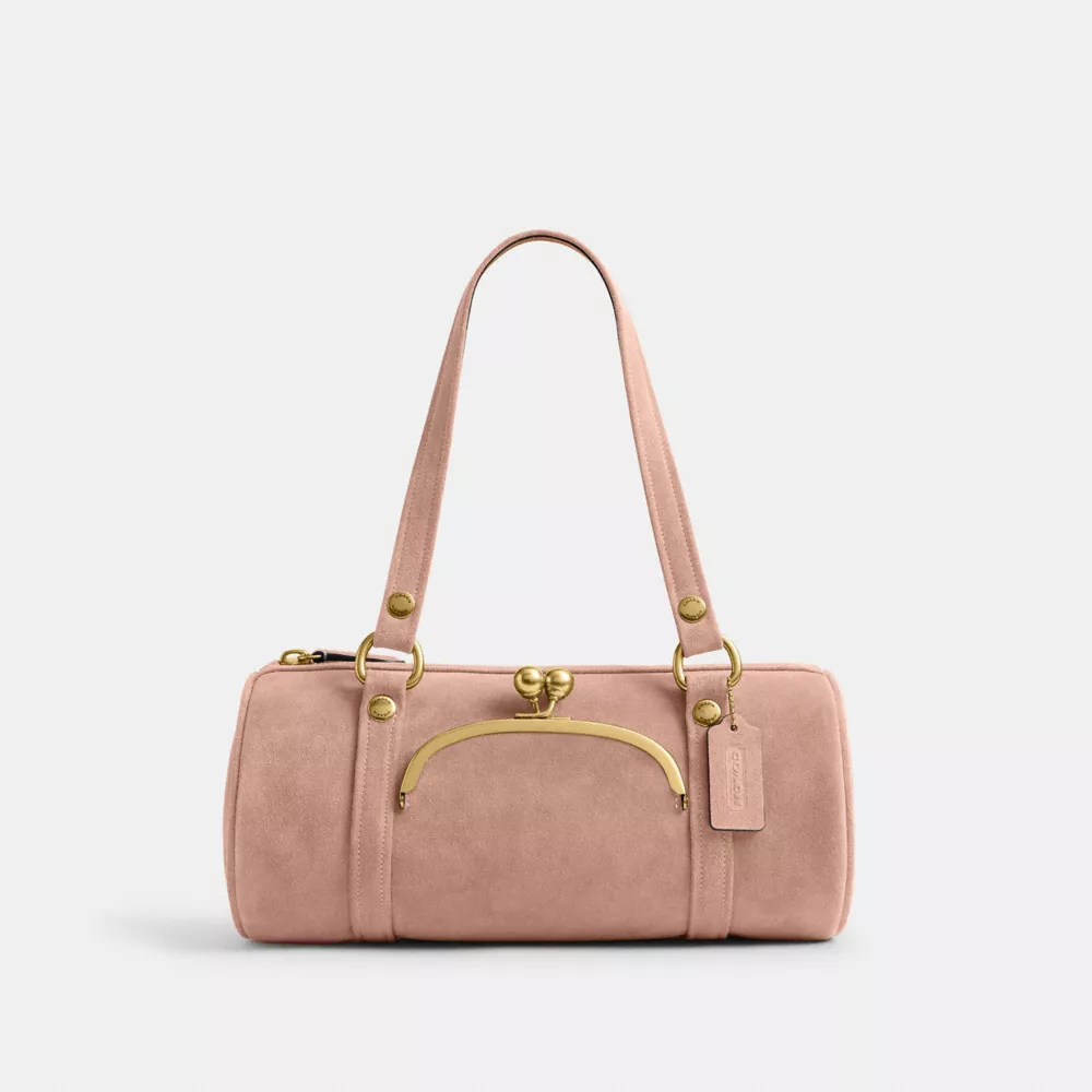 Buy Now Kisslock Barrel Bag