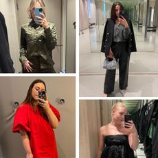 4 editors trying on high street part outfits