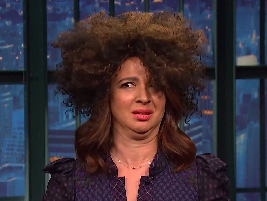 Maya Rudolph impersonate Rachel Dolezal