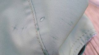 Water beading on Sealskinz Salle Cap