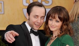 Vincent Paul Kartheiser and wife, Alexis Bledel at public event