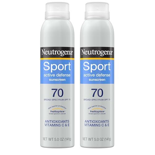 Neutrogena Sport Active Defense SPF 70 Sunscreen Spray