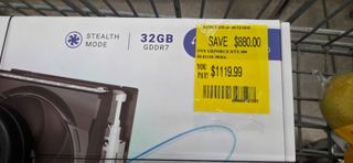 PNY GeForce RTX 5090 Overclocked Triple Fan GPU