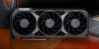 Upscaled render of alleged Radeon RX 9070 XT GPU