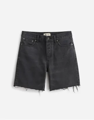 Long Denim Shorts in Kelm Wash