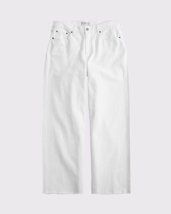 Abercrombie & Fitch, Curve Love Low Rise Ultra Loose Jean