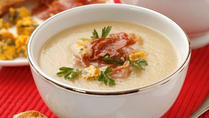 Butterbean and bacon soup