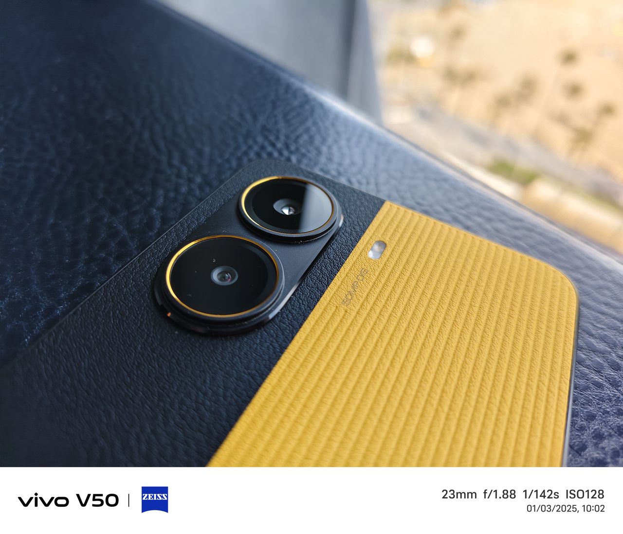A photo taken on the Vivo V50
