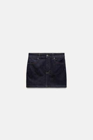 Short Denim Skirt Zw Collection