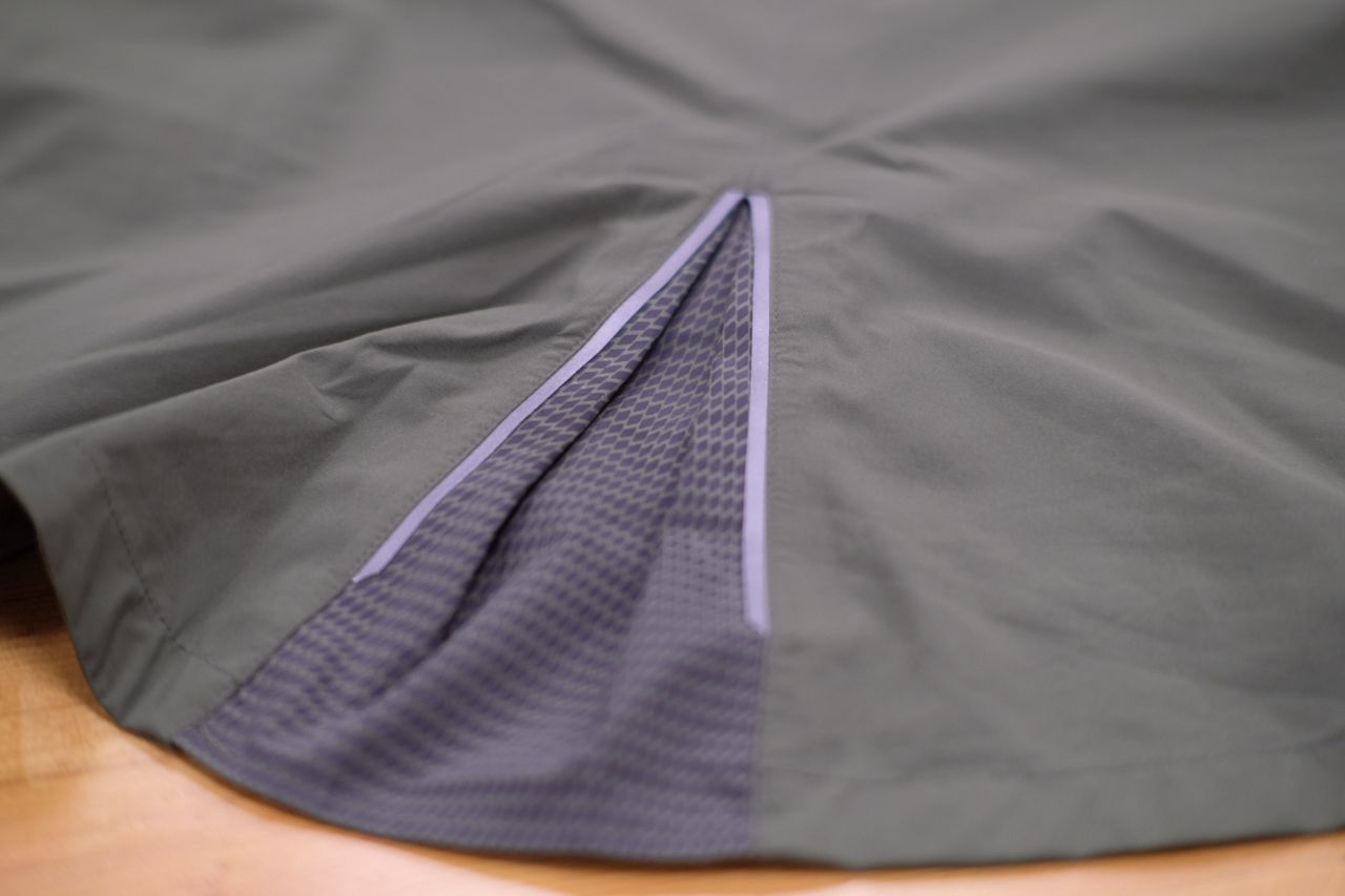 The fishtail is a nod to the original parka and includes reflectivity
