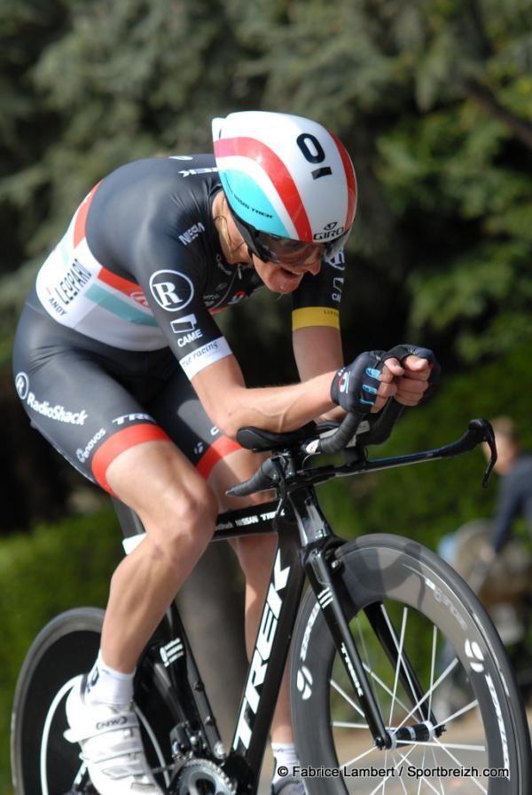 Andy Schleck (Radioshack-Nissan) hasn't improved his skills against the clock and came in 40th place