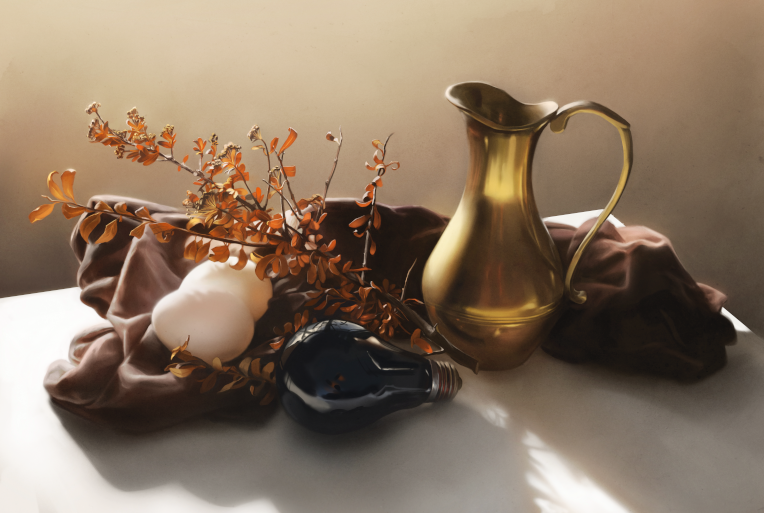 Damien Mammoliti's painting still life tutorial