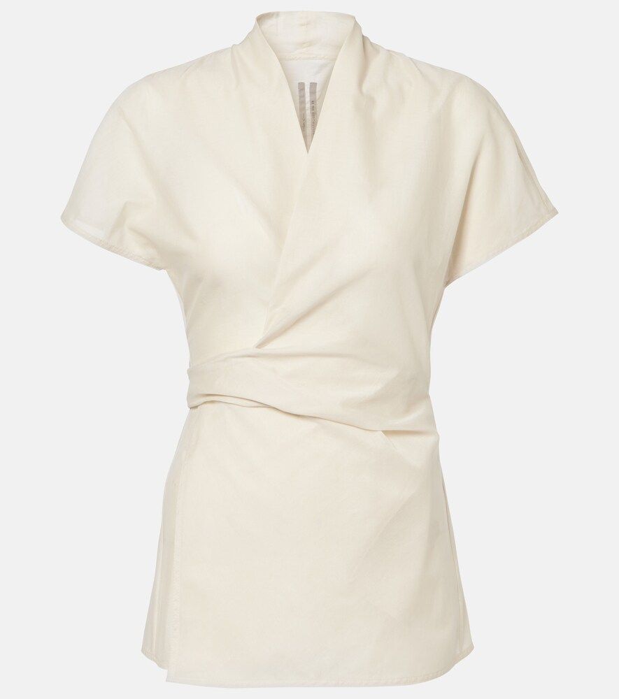 Laura Cotton Wrap Top