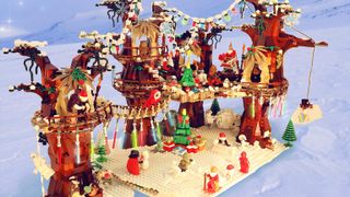 Lindsay Virgilio snagged the "runner up" spot for LEGO's 2020 "Star Wars Holiday Contest."