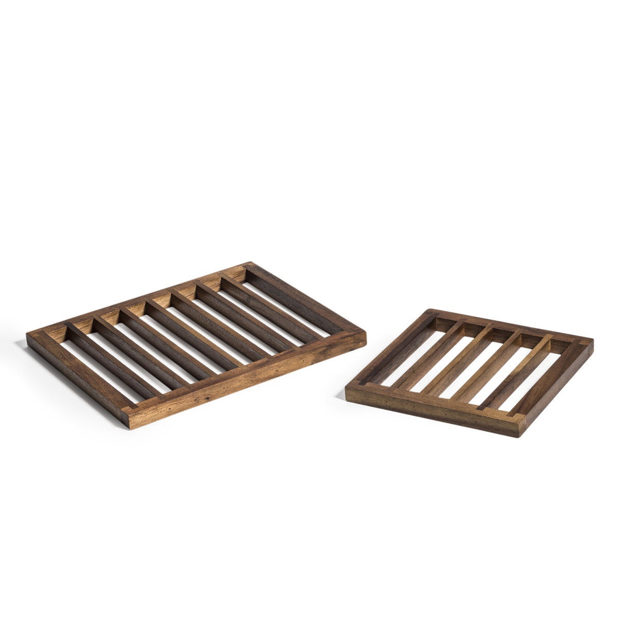 George Oliver Acacia Wood Trivet 2 Pcs &amp;amp; Reviews | Wayfair