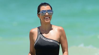 Kourtney Kardashian Celebrity Sighting In Miami - July 4, 2016