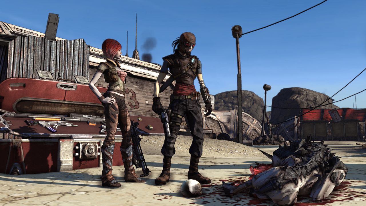 Here is what Borderlands looked like just eight months later. Revealed in April 2009, Borderlands was re-revealed with a vibrant new art style and history was made in the process