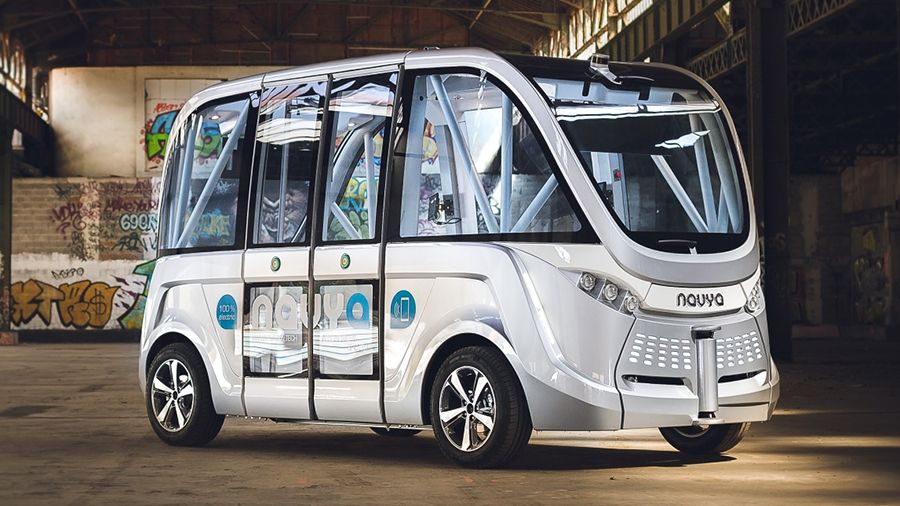 This self-driving bus in Vegas is a first for the US | TechRadar