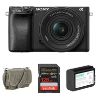 Sony A6400 with 16-50mm lens bundle Sony A6400 with 16-50mm lens bundle