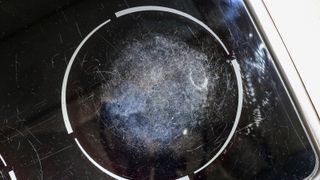 Damaged induction cooktop 