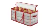 Zober Plastic Christmas Ornament Storage Box Large