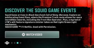 Event announcement for Call of Duty Black Ops 6