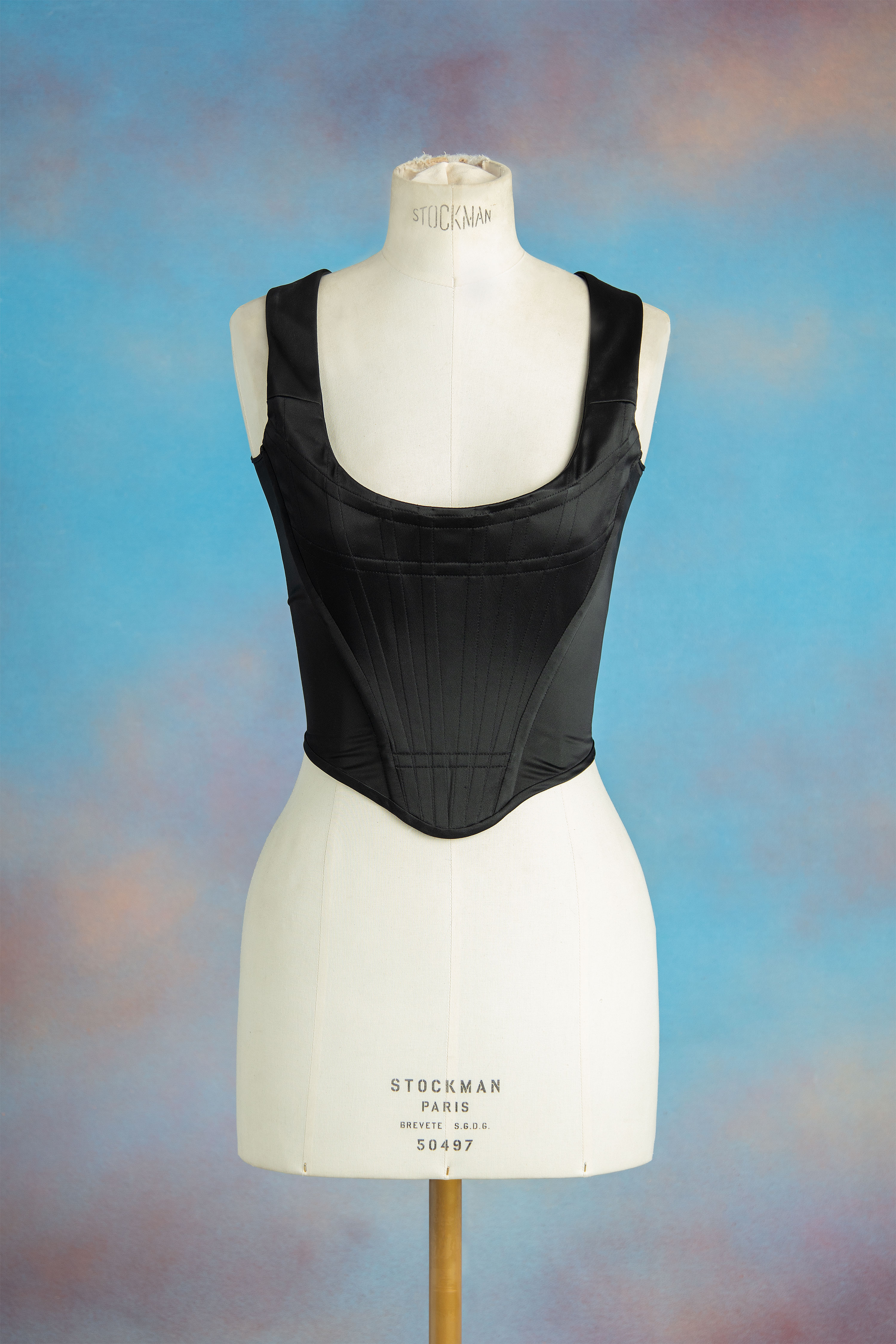 A Vivienne Westwood corset on a mannequin