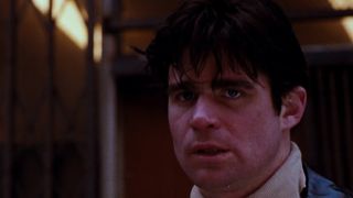 A close up of Treat Williams looking worried in Prince Of The City