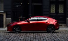 Lifestyle view of the new Mazda 3 compact saloon and hatchback