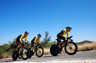 Stage 1 - Vuelta a España: Team dsm-firmenich win rain-soaked stage 1 team time trial