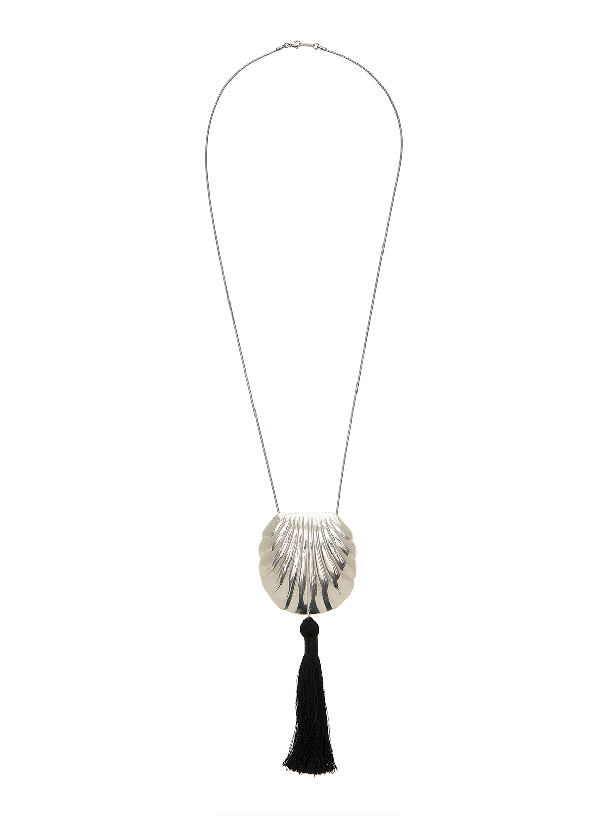 Exclusive Riviera Petra Tasseled Sterling Silver Necklace