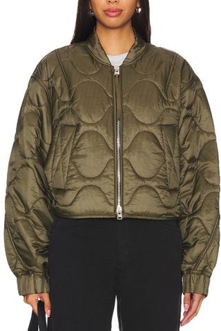 X Shoreditch Ski Club Iona Quilted Jacket