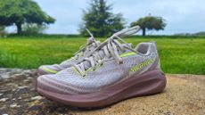 Merrell Morphlite review: a picture of the Merrell Morphlite outside on a wall